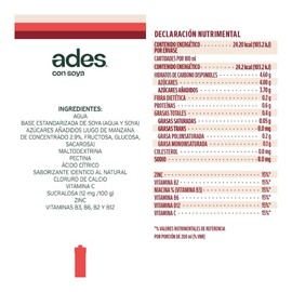 Ades Jugo de Soya Manzana 946 mL
