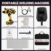 Portable Welding Machine, 110V IGBT Inverter Handheld Welding Machine with