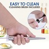Turkey Baster with Silicone Suction Bulb, Stainless Steel Food Grade