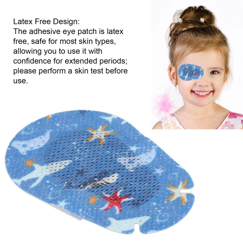 40pcs Adhesive Eye Patch Breathable Adults Kids Lazy Amblyopia Eyepatch