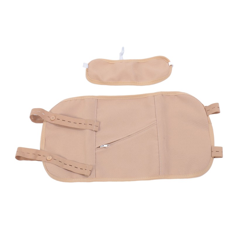 Castor Oil Pack Wrap Kit Reusable Adjustable Organic Cotton Castor