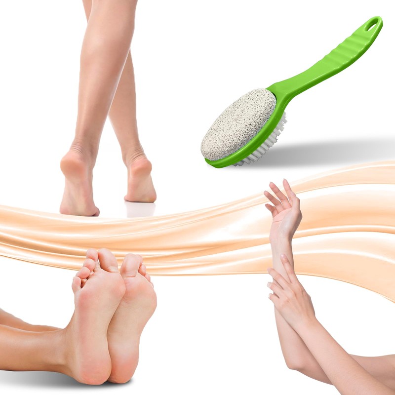 WAFJAMF Foot Stone Brush Exfoliating Brush Shower Foot Srubber with