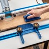 Adjustable Featherboard (11/16 Inch) - Sturdy ABS Plastic Made Table