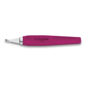 3 Claveles 12352 Cortacuticulas Stainless Steel 10 cm