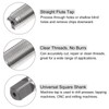 sourcing map 3pcs Tap and Die Set, 3/8-24 UNF Thread