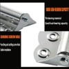 Adjustable Screen Door Hinge Sdjdhej 4Pcs Tri Clamp Stainless Steel