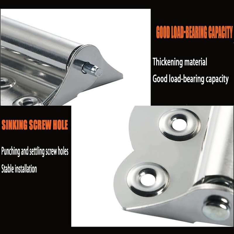 Adjustable Screen Door Hinge Sdjdhej 4Pcs Tri Clamp Stainless Steel
