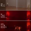Night Light with Motion Sensor and Twilight Sensor, Red Light,