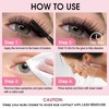 Miuffue Deep Cleansing Cluster Lash Remover, Eyelash Glue Remover for