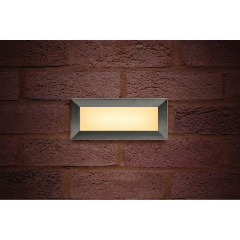 Integral LED Outdoor Recessed Brick Light 3.8W 3000K 180lm IP65