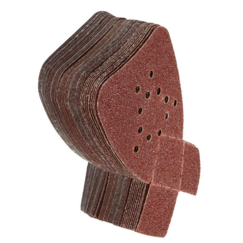 10PCS Mouse Sanding Sheets 40 Grit Fit Black and Decker