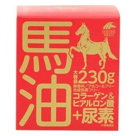 Unimat Riken Horse Oil Cream + Urea, 8.1 oz (230 g) x 10 Pieces