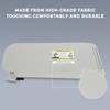 SCITOO Gray Left Driver Side Sun Visor Assembly fit for