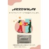 ARROWWAY Cotton Swab Case, Acrylic, Lid Included, Cotton Swab Case,