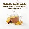 Pocas Honey Ginger Instant Tea Powder, Date Flavor 2-Pack, Ginger