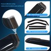Nilight in Channel Window Deflectors for Toyota Tundra 2022 2023