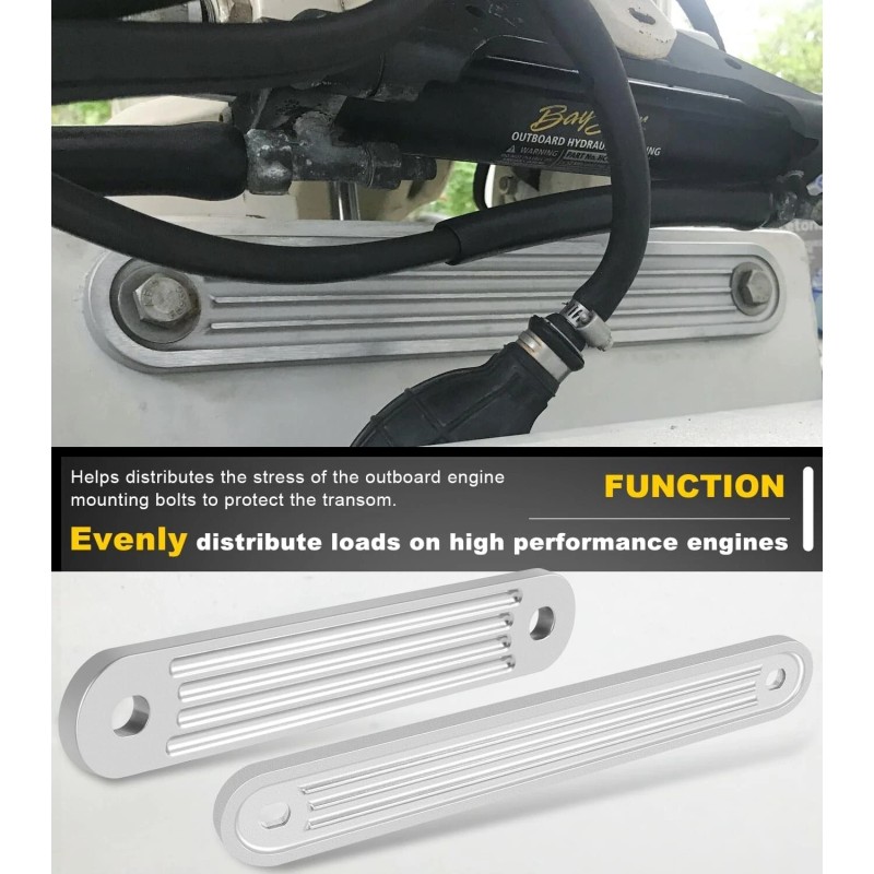 Camoo TSP-1 Marine Transom Support Plate & TSP-2DP Support Plate