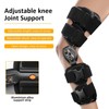 Adjustable Knee Joint Brace Surgical Fixation Stabilization Fracture Ankle Support