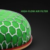 3.15" High Flow Air Intake Mushroom Filter Washable Sponge Honeycomb