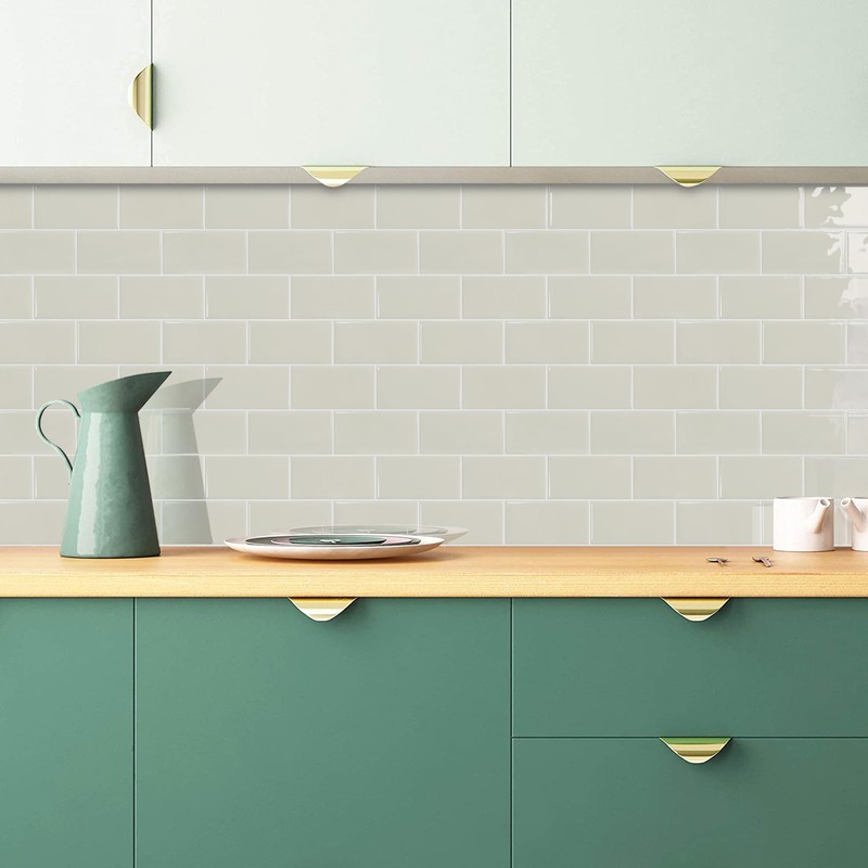 STICKGOO 10-Sheet Subway Tile Peel and Stick Backsplash, Self Adhesive