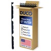 Duco USA-Made R Panel Foam Closure Strips - 20 Pack