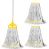 Commercial Mop Handle Heavy Duty,58" Industrial Mop Stick,Wet Mops Head