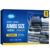 12 Large Storage Bags With Zipper Top - 5 Gallon