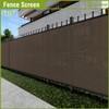 FLORALEAF 5' x 28' Brown Fence Privacy ScreenCommercial Outdoor Backyard
