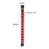 sourcing map Socket Organizer 1/2" Drive x 12 Clips Portable