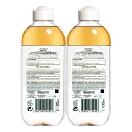 Pack X2 Agua Micelar En Aceite 400mL Garnier Skin Active