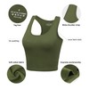 Porvike Sports Crop Tank Tops for Women Cropped Athletic Yoga