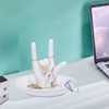 MaoYaMao Ceramic Hand Ring Holder Dish Jewelry I LOVE YOU