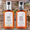 LAIP Nourishing Hair Styling Naturally Derived R3 Argan Oil Hair Essence Original + Lovely 2pcs 100ml / 라입 영양공급 헤어스타일링 자연유래 R3 아르간오일 헤어에센스 오리지널+러블리 2개 100ml