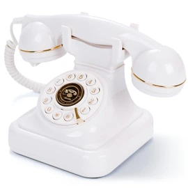RetroVox Audio Guest Book Wedding Phone Guestbook Record Customized Audio Messages with Voicemail Vintage Style for Bridal Shower, Birthday Party Baby Shower Anniversary Engagement