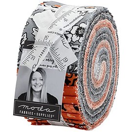 April Rosenthal Midnight Magic II Jelly Roll 40 2.5-inch Strips Moda Fabrics 24100JR