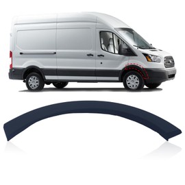 APASQRO Front Right Side Fender Flare Molding Wheel Arch Trim for Transit 150 250 350 350HD 2015-2024 Accessories, Replace OEM # BK3Z61278L00BB, FO1291134, Passenger Side, Black, 1PC