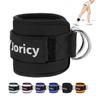 JORICY 1PCS Ankle Straps for Cable Machines Women Men Gym