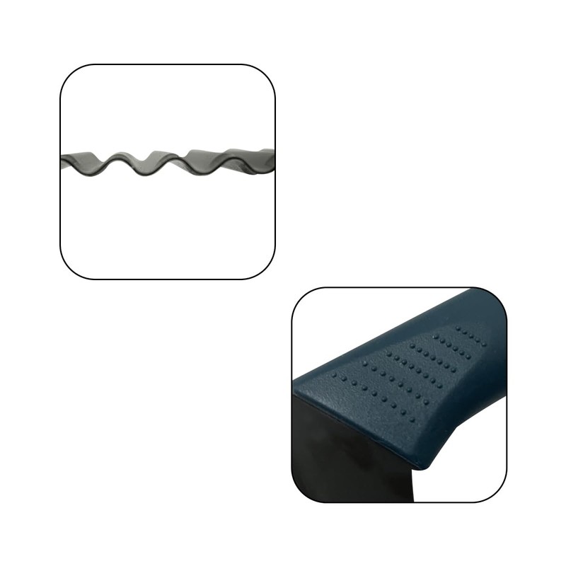 Potato Veggies Crinkle Cutter,French Fry Cutter for Wave Fries,Cucumber, Carrot