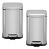 EKO SENSIBLE ECO LIVING 2 Bote De Basura Acero Inoxidable