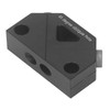Woodworking Inclined Hole Fixture Black Aluminum Alloy 45 Degree Angle
