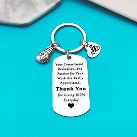 Xiahuyu Boxing Glove Keychain Boxer Gift Boxing Coach Appreciation Gifts Boxer Coworker Employee Gift Christmas Birthday Leaving Retirement Thank You Gift for Boxer Boxing Coach