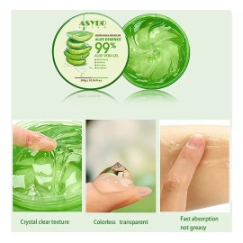 Asybo 300 Ml De Alae Vera De Aloe Vera -crema Hidratante Org