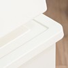 YUNGSHY 2 Pack 15 Quart White Large Stackable Storage Bins