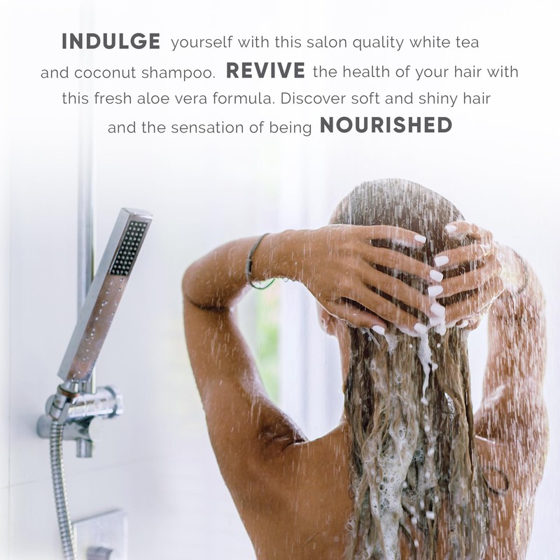 Terra Pure Infuse White Tea and Coconut Shampoo | 400