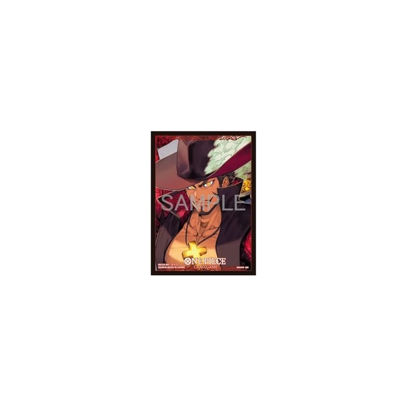 Bandai One Piece Card Game Sleeve Vol. 13 Dracule Mihawk