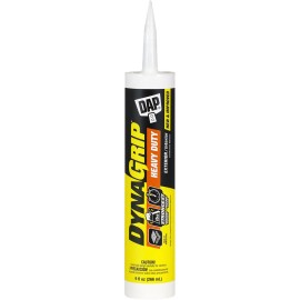 FixtureDisplays DAP 27509 10oz Heavy Duty Construction Adhesive