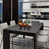 MEETOZ Creative Wolf Decoration Wolf Statue Desktop Decoration Lights, Wooden