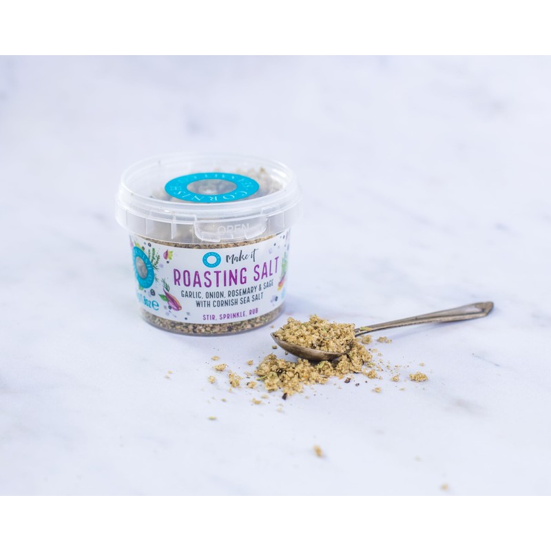 Cornish Sea Salt Tub (1 Pack, Roasting Salt 50g)