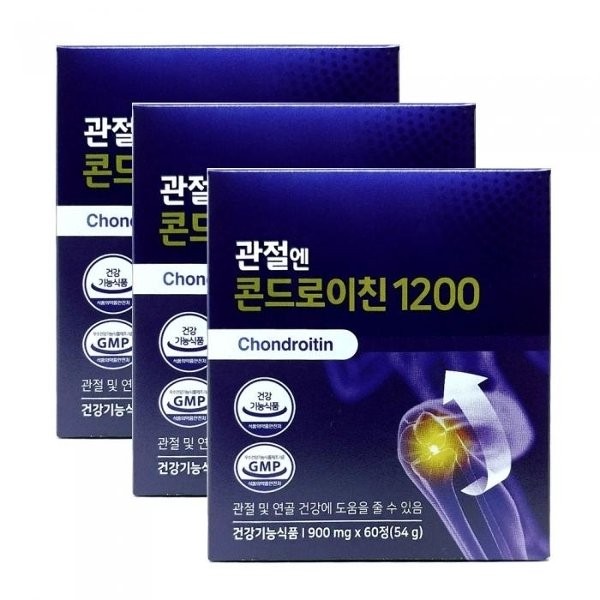 Joint Enchondroitin 1200900mgx60 tablets 3 boxes dn, 3 boxes /