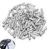 Yrlehoo 100 pieces end sleeves, end cap, brake cable for